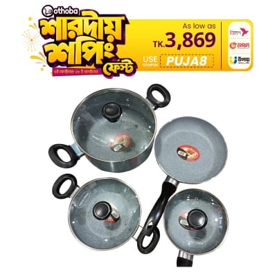 Picture of Kiam Non Stick Cookwer Set Marvell Coting 7 pcs