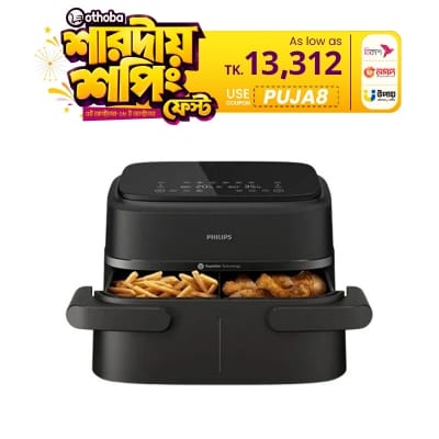 Picture of Philips 7.1 Ltr Dual Basket Air Fryer (NA150/09)