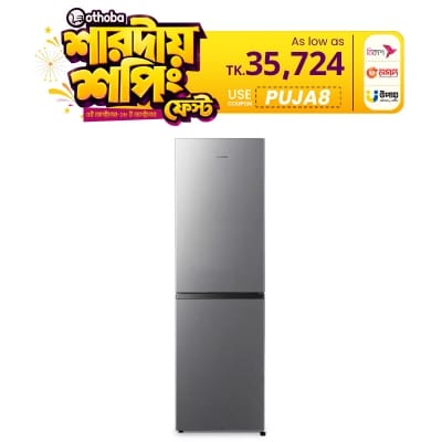 Picture of HISENSE 259 Liter Bottom Mount Frost Refrigerator Silver | RD31DC4SHA