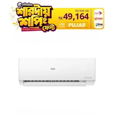 Picture of Haier 1.6 Ton 19000BTU Clean Cool Inverter Pro (HSU-19CleanCool)(INV)(Pro) (Best Price)