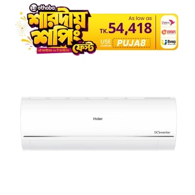 Picture of Haier 1.6 Ton UVCool Inverter Pro DC Inverter Split Type Air Conditioner [HSU-19UVCool(INV)(Pro)]