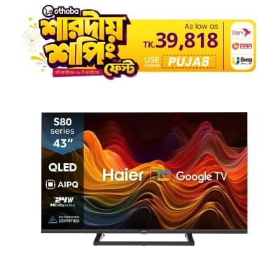 Picture of Haier 43" 4K QLED UHD Google TV (H43S80GUX)