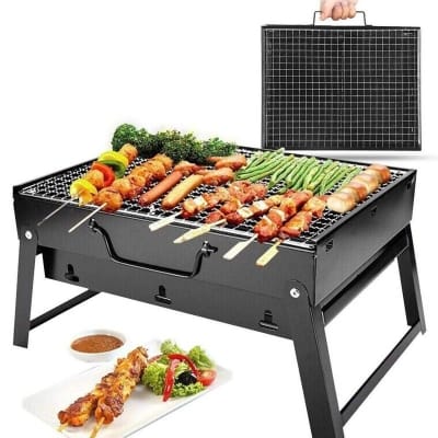Picture of BBQ Portable Barbecue Grill (17 inch )-Black