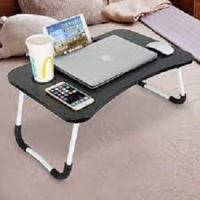 Picture of Multicolor Foldable Laptop Table - Stylish And Functional Addition To Any Space - Add Convenience To Workspace With A Multicolor Foldable Laptop Table-Black