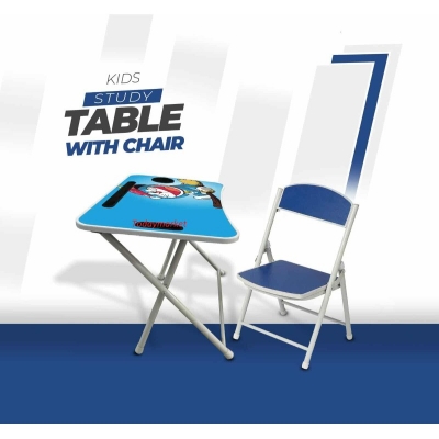 Picture of KIDS READING TABLE WITH CHAIR-Blue