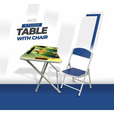 Picture of KIDS READING TABLE WITH CHAIR-Black