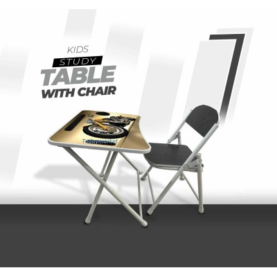 Picture of KIDS READING TABLE WITH CHAIR-Black