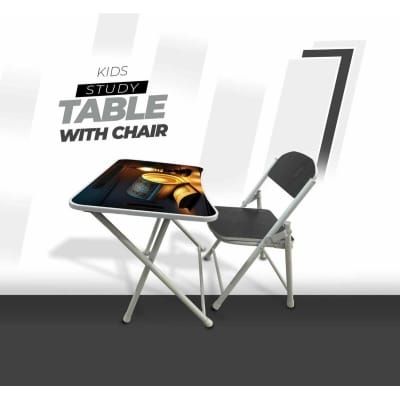 Picture of KIDS READING TABLE WITH CHAIR-Black