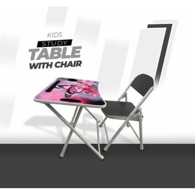 Picture of KIDS READING TABLE WITH CHAIR-Black