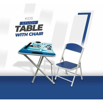 Picture of KIDS READING TABLE WITH CHAIR-Blue