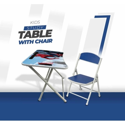 Picture of KIDS READING TABLE WITH CHAIR-Black