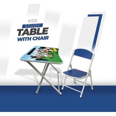 Picture of KIDS READING TABLE WITH CHAIR-Blue