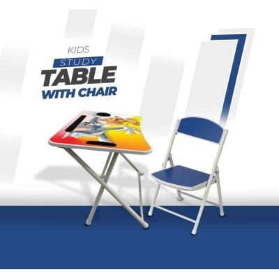 Picture of KIDS READING TABLE WITH CHAIR-Black