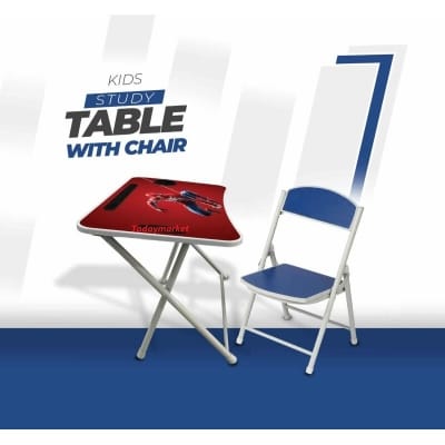 Picture of KIDS READING TABLE WITH CHAIR-Black