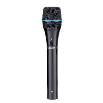 Picture of TV Journalist Professional Dynamic Microphone Lane LM-574 For Mobile/ Facebook Live/ Youtubers Black