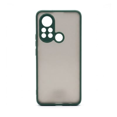 Picture of Infinx Hot 11s Camera Protection Smoke case Matte Finish Mobile Back Cover 