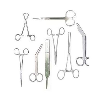 Picture of SURGICAL INSTRUMENT SET OF 8 PCS Medical Equipment Combo - Int: One size