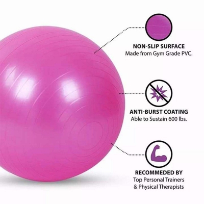 Picture of Gym ball For Exercise - Blue