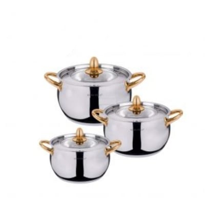 Picture of KAISA VILLA KV-6644 Drop Shipping Stainless Steel Cookware Set Cooking Pots Cooking Pots Sets