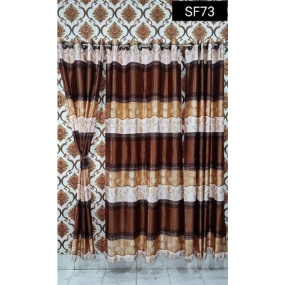 Picture of New synthetic curtain ( porda ) 2 pis for door and windows-Multicolor