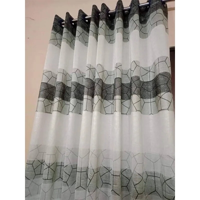 Picture of Premium Quality Home tex synthetic Curtain, (4- khuci 8 ilet ) Porda, parda for Home Decoration Door and window-White