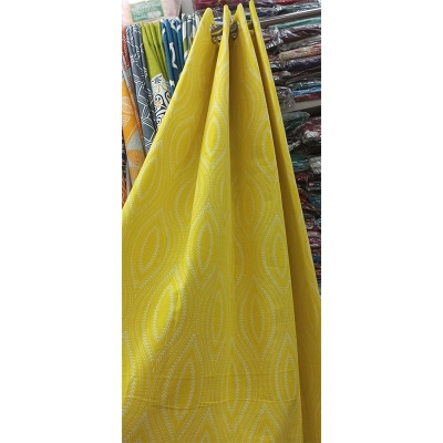 Picture of premium quality cotton curtain /Porda 4 kuchi 8 ilet-Yellow