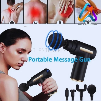 Picture of Body massage gun,Electric Vibration Body muscle massager Fascial Gun & Recovery device,fascia,body massage machine,Facial Body Massage Gun-The Asia Express-Multicolor