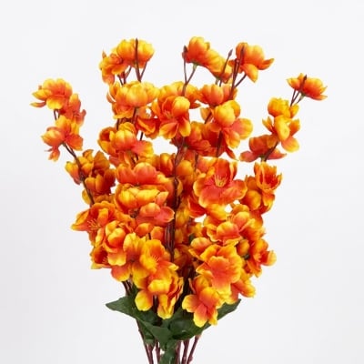 Picture of Artificial Cherry flower bunches 21 inc, jime shops flower bunches (CFB 5)