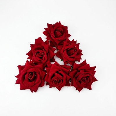 Picture of Artificial Luj Rose Flower for any kind of Handmade decoration - Home Decoration Item - Home Decoration Item (4 pcs)