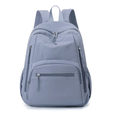 Picture of Light Waterproof Large Capacity Puff Backpack - Misty blue