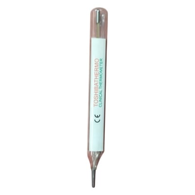 Picture of 12 pcs Toshiba Clinical Glass Thermometer