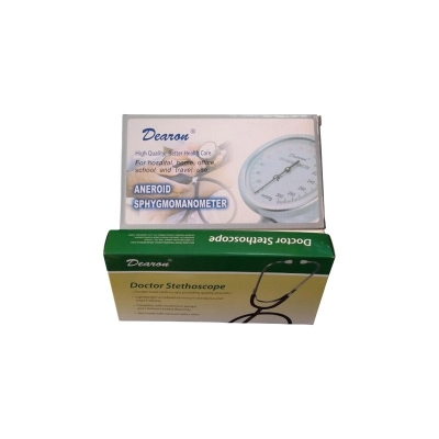 Picture of Dearon Analog BP Machine Set With Stethoscope