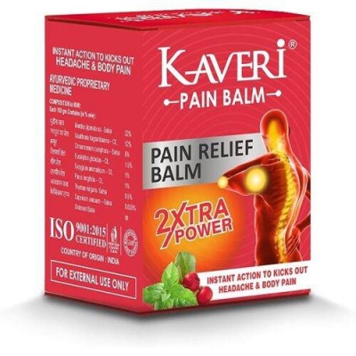 Picture of Kaveri Pain balm 2X Xtra PowerAyurvedic balm