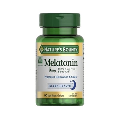 Picture of Nature's Bounty Melatonin 5mg | 90 Softgels
