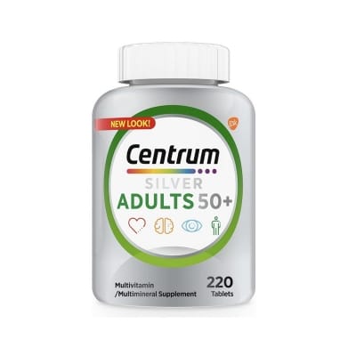 Picture of Centrum Silver Multivitamin for Adults 50+ | 220 Tablets