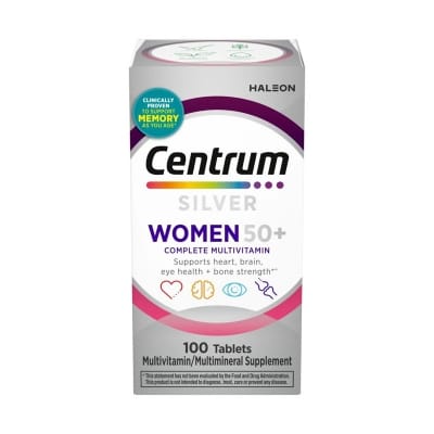 Picture of Centrum Silver Womens 50+ Multivitamin | 100 Tablets