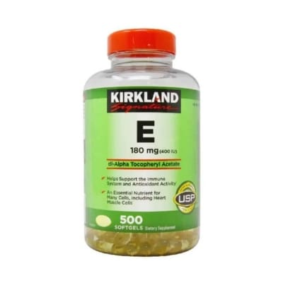 Picture of Kirkland Signature Vitamin E 180mg | 500 Softgels