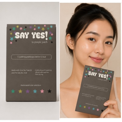 Picture of SAY YES! Hydrocolloid Pimple Patch– Cover Blemishes With Style - 80 Patches