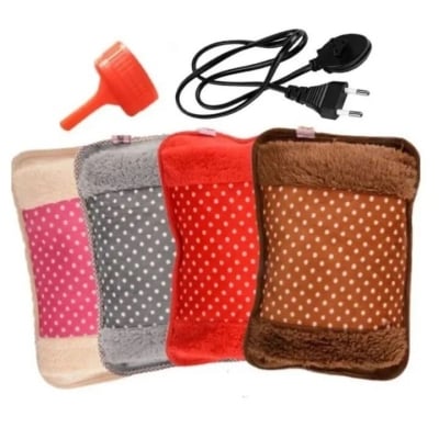 Picture of Rechargeable Electric Hot Water Bag Heat Therapy Pain Relief Pillow Warm Bag for Back, Neck, Shoulder & Body Pain Relief-Multicolour – The Asia Express-Multicolor