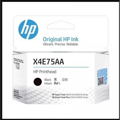 Picture of HP Printhead for Smart Tank 500/515-Black # X4E75AA