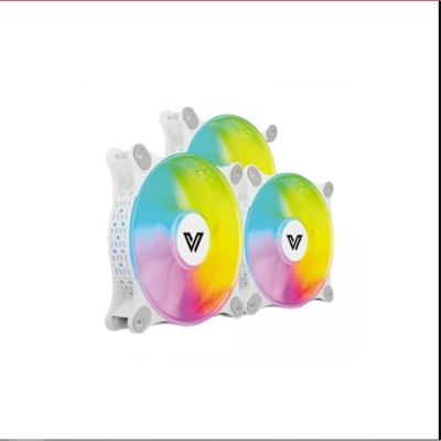 Picture of VALUE-TOP CR10-W1292ARGB ARGB WHITE FAN KIT Cooling Fan-White