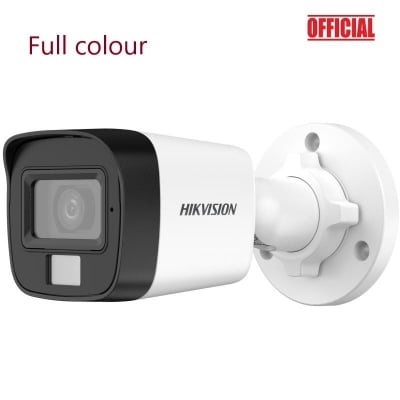 Picture of HIKVISION DS-2CE16D0T-EXLPF 3.6MM 2 MP SMART HYBRID LIGHT FIXED MINI BULLET CAMERA