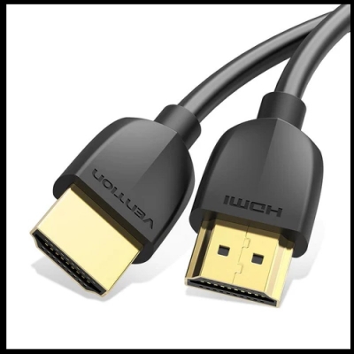 Picture of VENTION AAIBH Portable   2M Black 4K HDMI Cable-Black