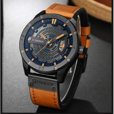 Picture of CURREN Men Military Sports Watches Men's Quartz Date Clock Man Casual Leather Wrist Watch Relogio Masculino