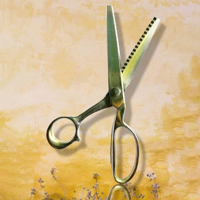 Picture of Zig Zag Steel Scissor 1ps 9inch Durable