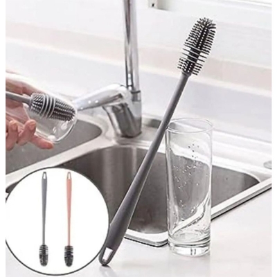Picture of Silicone Cup/Feeder/Glass Washing Brush BPA Free Cleaning Brush
