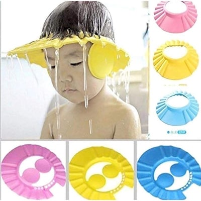 Picture of Baby shower cap Soft & Comfortable -1pcs-Multicolor