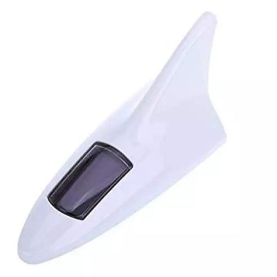 Picture of New Shark Fins Lamp Car Solar Energy Light Lamp - White