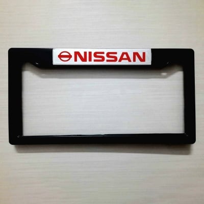Picture of NISSAN Car Number Plate Frame /Casing Car License Plate 1 Set Best Quality products 2 PIS