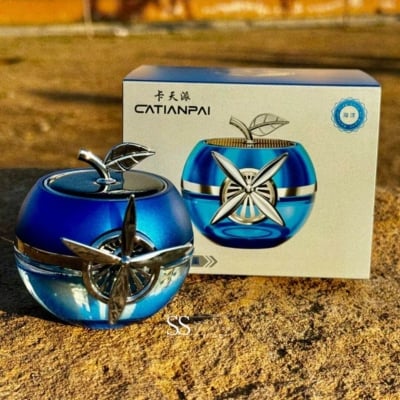 Picture of Premium Solar Powered Apple Car Perfume – Long-Lasting Freshness and Eye-Catching Design